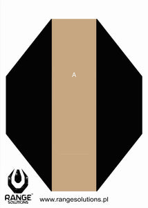 IPSC Target Hard Cover 01 50 Stück
