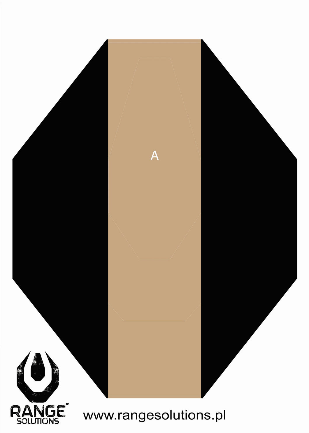 IPSC Target Hard Cover 01 50 Stück