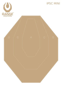 IPSC Mini Target 50 Stück