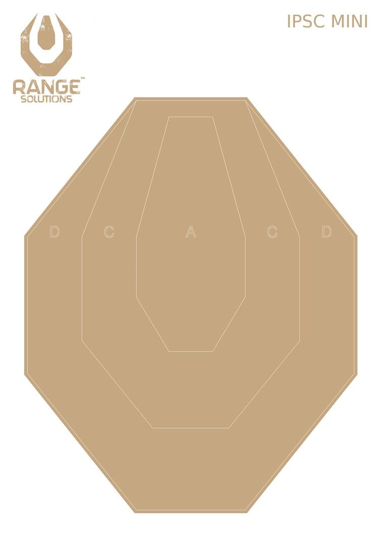 IPSC Mini Target 50 Stück