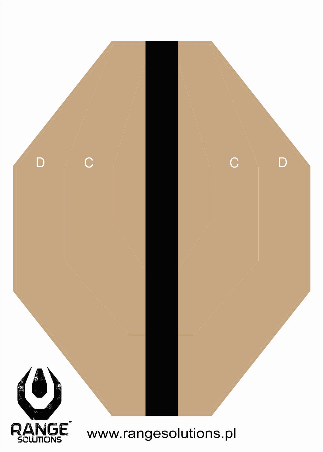 IPSC Targets Hard Cover 02 50 Stück